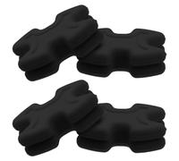 SOLUSTRE 4pcs Compound Bow Stabilizer Rubber Dampener for Hunting and Outdoor Use, Silent Limb Vibration Reducer with Noise Reduction and Fatigue Relief, Archery Accessory for Beginners