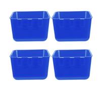 SOLUSTRE 4pcs Hanging Bird Cage Feeding Bowl Pet Water Cup for Parrot Rooster Rabbit Coop Use