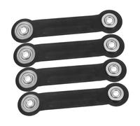 SOLUSTRE 4pcs Heavy Duty Outdoor Glider Arm Brackets Replacement Rocking Chair Furniture Hardware with Low Friction Design for Patio Swing Bench Glider Repair