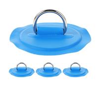 SOLUSTRE 4pcs Inflatable Paddleboard D Rings with Heavy-duty Pvc and Metal Material, Enhanced Buoyancy and Reducing Impact Risks, Paddleboard D Rings Accessory for Kayaks and Surfboards