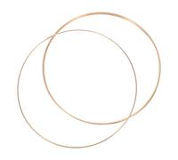 SOLUSTRE 4pcs Metal Floral Hoop Wreath Rings Wire Base for DIY Wedding Party Decorations Indoor Outdoor Crafting