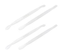 SOLUSTRE 4pcs Nail Trimmer and Cuticle Trimmer Set with Dead Skin Push Pusher, Portable Plastic Nail Dead Skin Remover for Daily Life and Home Use