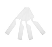 SOLUSTRE 4pcs Non-slip Foam Hanger Grips for Clothes White Anti-skid Foam Strips with Enhanced for Secure Grip for Closet Organization Garment Stability and Professional Photo Shoots