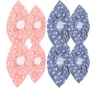 SOLUSTRE 4pcs Shoe Protective Covers Reusable Shoe Covers Breathable Cloth Washable Lightweight for Gardeners and Property Indoor Floor Protection