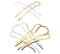 SOLUSTRE 4pcs Side Hair Combs for Women Iron Material Suitable for Hairstyles Matching with Different Outfits Assorted Colour for Weddings and Birthday Celebrations