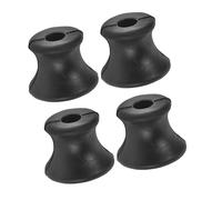 SOLUSTRE 4pcs Universal Flexible Rubber Tuning Fork Holder Base for Sound Therapy Yoga Meditation Instrument Accessories Replacement Parts with Stable Support
