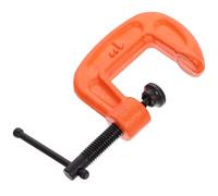 SOLUSTRE 4pcs Universal Heavy-Duty 1 Inch C-clamp Desk Mounting Clamp Made of Steel for Projects and Working Environments