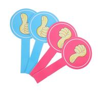 SOLUSTRE 4pcs Voting Paddles Dry Erase Signs Scoreboard Foam Board Classroom Judging Board for Classroom Voting
