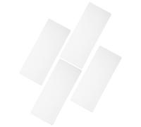 SOLUSTRE 4pcs White Polishing Wax Blocks for Marble and Granite Surfaces, Abrasion Resistant Wax Bars Enhanced Cleanliness for Household and Residential Stone Restoration