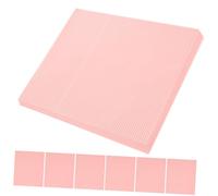 SOLUSTRE 50 Sheets Pink Striped Greaseproof Food Wraps for Sandwiches and Burgers Lightweight Tear Resistant Reusable Food Packing Paper for Chips Sweets and More