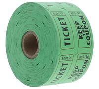 SOLUSTRE 500pcs Double Roll Raffle Tickets Prize Numbered Tickets Space for Details Easy to Tear Double Offset Paper for Personal Events and Fundraisers