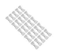 SOLUSTRE 50pcs Aluminum Alloy Buckles Fixing Tool Replaceable Clips Silver Fasten Easy to Store for First Aid