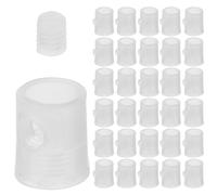 SOLUSTRE 50pcs Cable Strain Relief Cord Grip Plastic Wire Clamps Easy Installation Protecting and Securing The Wire for Household Electrical Equipment in Modern Living