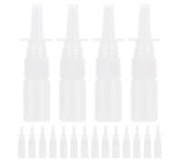 SOLUSTRE 50pcs Plastic Spray Bottles 10ml Refillable Atomizer Spray Bottle High Transparency Material for Makeup and Travel Use