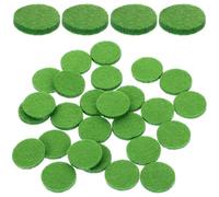 SOLUSTRE 50pcs round Cotton Aromatherapy Pads for Diffuser Necklace, Comfortable and Simple to Use Mini Oil Diffuser Pads Suitable for Birthday Or Mother's Day