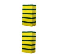 SOLUSTRE 56pcs Scrub Sponge for Dish Washing Soft Kitchen Cleaning Sponge for Washing up Multipack