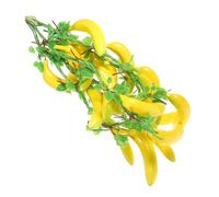 SOLUSTRE 5pcs Artificial Banana Strings Hanging Decor for Farmhouse Garden Party Photography Props Lightweight Realistic Simulation Fruit Garland for Home Supermarket Kindergarten