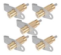 SOLUSTRE 5pcs Copper Waterer Nozzles for Rabbits Automatic Water Dispensing Livestock Feeding Accessories Silver Multi-head Watering Nozzle Suitable for Rabbit Cages