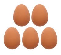 SOLUSTRE 5pcs Dog Egg Shaped Interactive Chew for Dogs Made of Sturdy Rubber with Companionship Effect for Playing and Interaction with Pets
