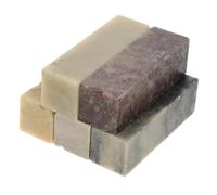 SOLUSTRE 5Pcs Natural Seal Stamp Stones for Engraving Calligraphy Crafting Material Soapstone Chops for DIY Name Seals and Artistic Carving