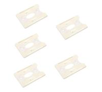 SOLUSTRE 5pcs Parking Permit Holder Suction Card Base for Vehicles Toll Pass Holder Windshield Sticker for Ride-share Drivers and Daily Use