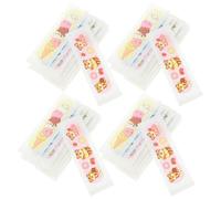 SOLUSTRE 60pcs Assorted Colour Breathable Waterproof Cartoon Adhesive Bandages for Wounds Easy to Tear Self Healing Patches Suitable for First Aid Care