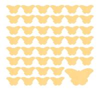 SOLUSTRE 60pcs Butterfly Shaped Facial Sponges Compressed Natural Sponge for Face Cleansing and Makeup Removing Soft Eco-friendly for Daily Skincare and Sensitive Skin
