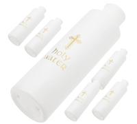 SOLUSTRE 6pcs 250ml Holy Water Bottles Small Decorative Containers for Wedding Baptism Festival Home Décor Western Tiny Water Bottles Exorcism Fonts