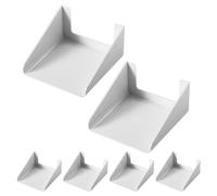 SOLUSTRE 6pcs Doorbell Rain Cover White Pp Material Weatherproof Protection and UV Resistant Protective Shield for Outdoor Use on Home Exterior Porch Entryway