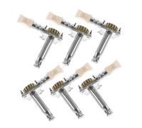 SOLUSTRE 6pcs Guitar Tuning Pegs Universal Acoustic Guitar Tuning Keys, Practical and Easy to Use Abs and Steel Material, Lightweight Design for Beginners and Professional Use