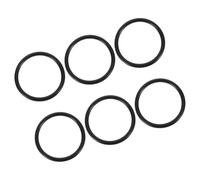 SOLUSTRE 6pcs Rubber Sound Bowl Replacement Rings for Singing Bowls Nonslip Stability Rubber Gasket 91x7mm Size for Musicians the Go and Travel