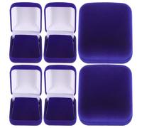 SOLUSTRE 6pcs Single Badge Display Boxes 30mm Lapel Pin Storage Case Challenge Coin Presentation and Medal Holder Suitable for School and Collectors