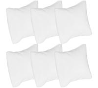SOLUSTRE 6pcs Watch Cushion Pu Leather Display Pillow for Box Comfortable Lightweight Fiberfill Bangle Display Pillow for Wristwatch and Bracelet at Home Or Retail Stores