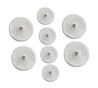 SOLUSTRE 8PCS Cotton Ham Netting Roll Premium Meat Netting for Cooking Lengths for Home Use Food Shops Picnics Versatile Cooking Tool for Sausage Meat Preparation