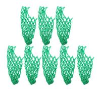 SOLUSTRE 8pcs Green Nylon Pool Table Pocket Replacement Mesh Hollow Design Closed End for Club Billiard Tables and Training Sessions