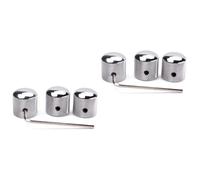 SOLUSTRE 8pcs Knob Control for Guitar Bass Replacement Metal Spanner Knobs for Guitar Bass Accessories