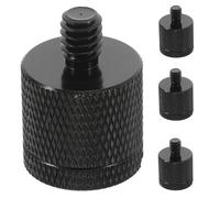SOLUSTRE 8pcs Microphone Stand Flange Mount Mic Stand Adapter Screw Accessory for Public Speaking and Camera Tripod