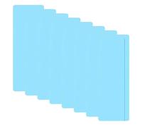 SOLUSTRE 8pcs Plastic Rectangular Reading Guide Strips for Students and Teachers with Overlays to Reduce Visual Stress and Enhance Reading Focus, for Classroom and School Use