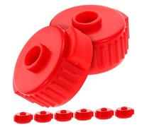 SOLUSTRE 8pcs Quick Release Cymbal Nuts Red Drum Parts Fast Installation Removal for Cymbal Assembly Replacement Fixing Nuts