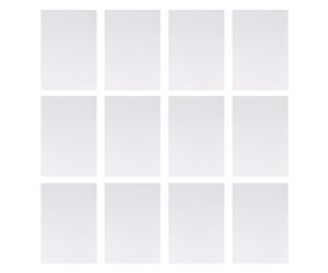 SOLUSTRE A4 Release Paper Double-Sided Anti-Adhesive 120gsm White Isolation Sheets 100pcs for Label Printing and Sticker Separation in Office and Home Use