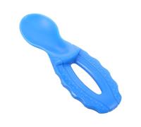 SOLUSTRE Adaptive Eating Spoon for Elderly Feeding with Silicone Material and Enhanced Safety Design, Lightweight Bendable Spoon with Comfortable Grip for Use in Prisons and Mental Health