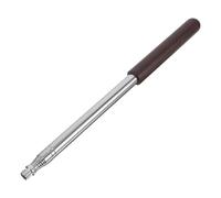 SOLUSTRE Adjustable Telescopic Pool Cue Rest Extension Rod for Cue Stick with Wood and Stainless Steel Construction, Universal Compatibility, Reducing Hand Fatigue, for Intense Practice