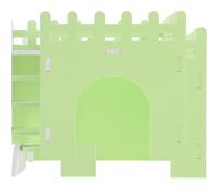 SOLUSTRE Animal Hideout House Multipurpose Tunnel Small Light Green with Pvc Material for Sleep and Hide, Rat Cage Hideout and Adorable Hamster Habitat Accessory for Hamster and Rat