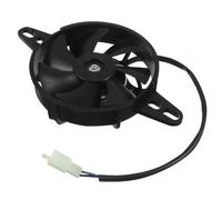 SOLUSTRE Atv Utv Motorcycle Cooling Fan Plastic and Metal Oil Cooler Bracket Water Cooled Radiator Device Easy Installation for Engine Temperature Control