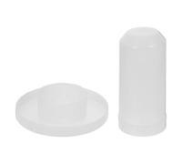 SOLUSTRE Automatic Chicken Waterer and Feeder for Poultry and Small Birds, Dual Functionality Plastic Abs Drinker, Easy to Maintain Feeding Device Suitable for Chick Care and Farm Use