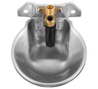 SOLUSTRE Automatic Livestock Drinking Bowl Stainless Steel No Rust Water Feeder Deep Design for Cattle and Sheep Farm Use