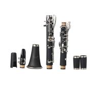 SOLUSTRE Bakelite Clarinet In560 for Beginners, Black Woodwind Instrument Accessories, Suitable for Graded Examinations and Early Learning