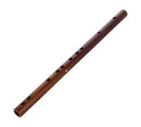 SOLUSTRE Bamboo Flute F Key for Adults, Traditional Short Bamboo Dizi Woodwind Instrument, Beginner-friendly Small Chinese Musical Instrument for Learning and Practice