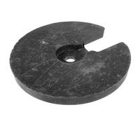 SOLUSTRE Base Round Flat Bottom, Wire Pass-Through Lamp Holes and Weighted Light Use Table for Study Room Or Bedroom