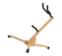 SOLUSTRE Beechwood Saxophone Stand Lightweight Spacesaving Alto Saxophone Stand Wood Tabletop Holder for Personal Practice and Schools